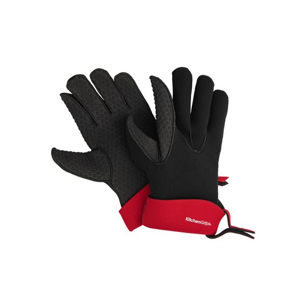 KG Glove 5-Finger Small 10.25"/26cm Cherry/Blk FLxaPrene 2pc Set