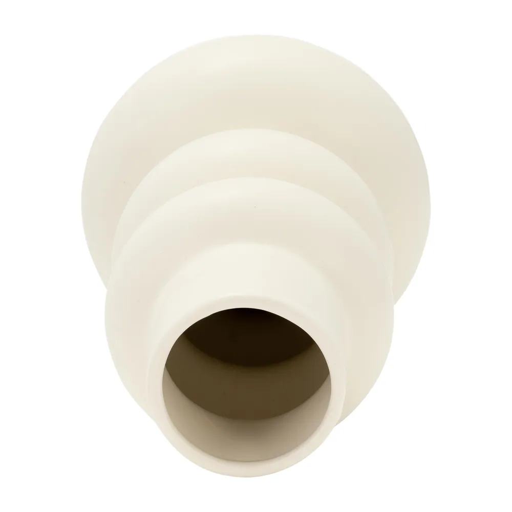 CLARAHOLM IVORY VASE 10 (IN)