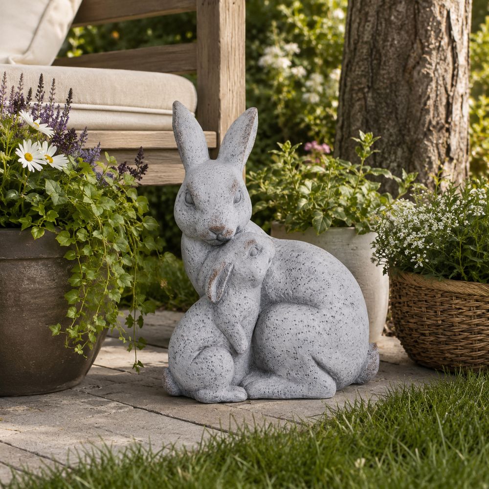 THEAWAY GRAY GARDEN STATUARY 17 (IN)