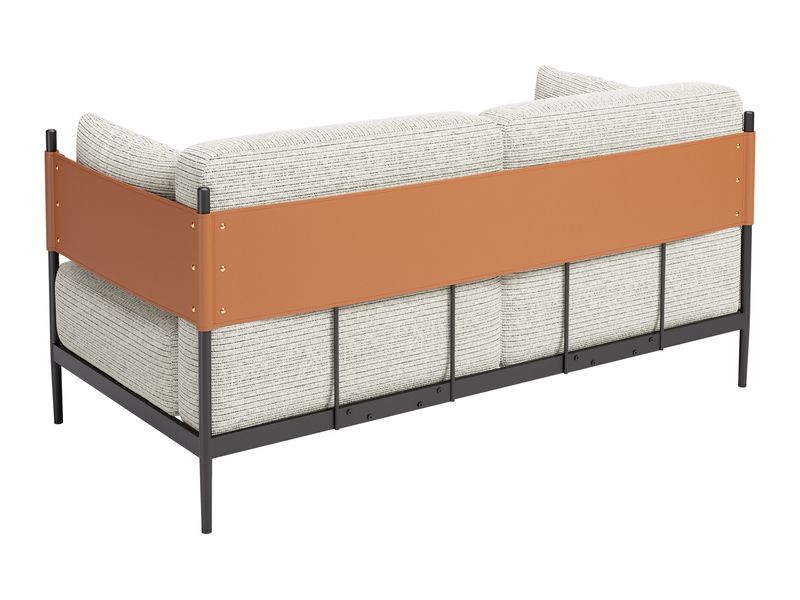 Stirbe Loveseat Gray 6