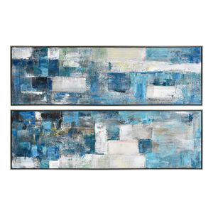 Blue Apparent Wall Art - Set of 2 1