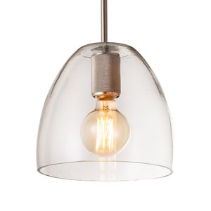 Netta 10'' Wide 1-Light Mini Pendant - Satin Nickel 5