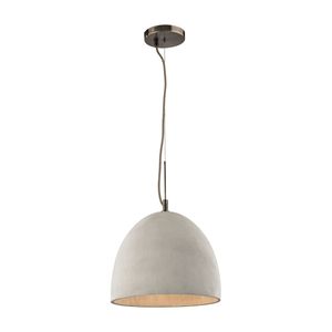 Urban Form 12'' Wide 1-Light Mini Pendant - Black Nickel 1