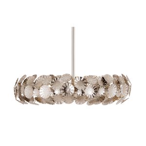 Camora 26'' Wide 3-Light Chandelier - Nickel 2
