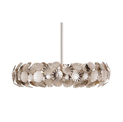 Camora 26″ Wide 3-Light Chandelier - Nickel