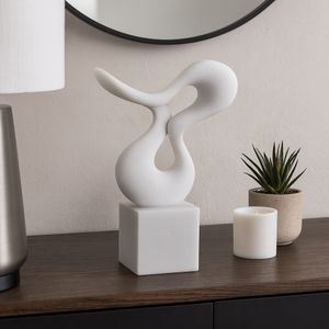 DARRENLAND WHITE DECOR 12 (IN) 2