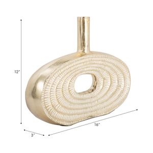MASONWICK GOLD VASE 12 (IN) 10