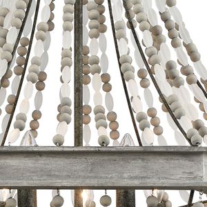 Summerton 24'' Wide 5-Light Chandelier - Washed Gray 4