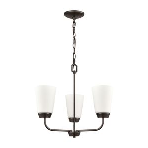 Winslow 19'' Wide 3-Light Chandelier - Oil Rubbed Bronze 2