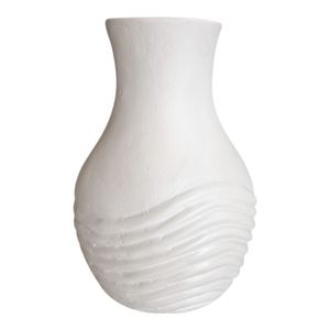 GAIGEWELL WHITE VASE 12 (IN) 4