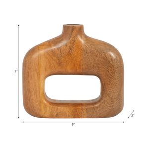 BAYFIELD BROWN VASE 7 (IN) 10