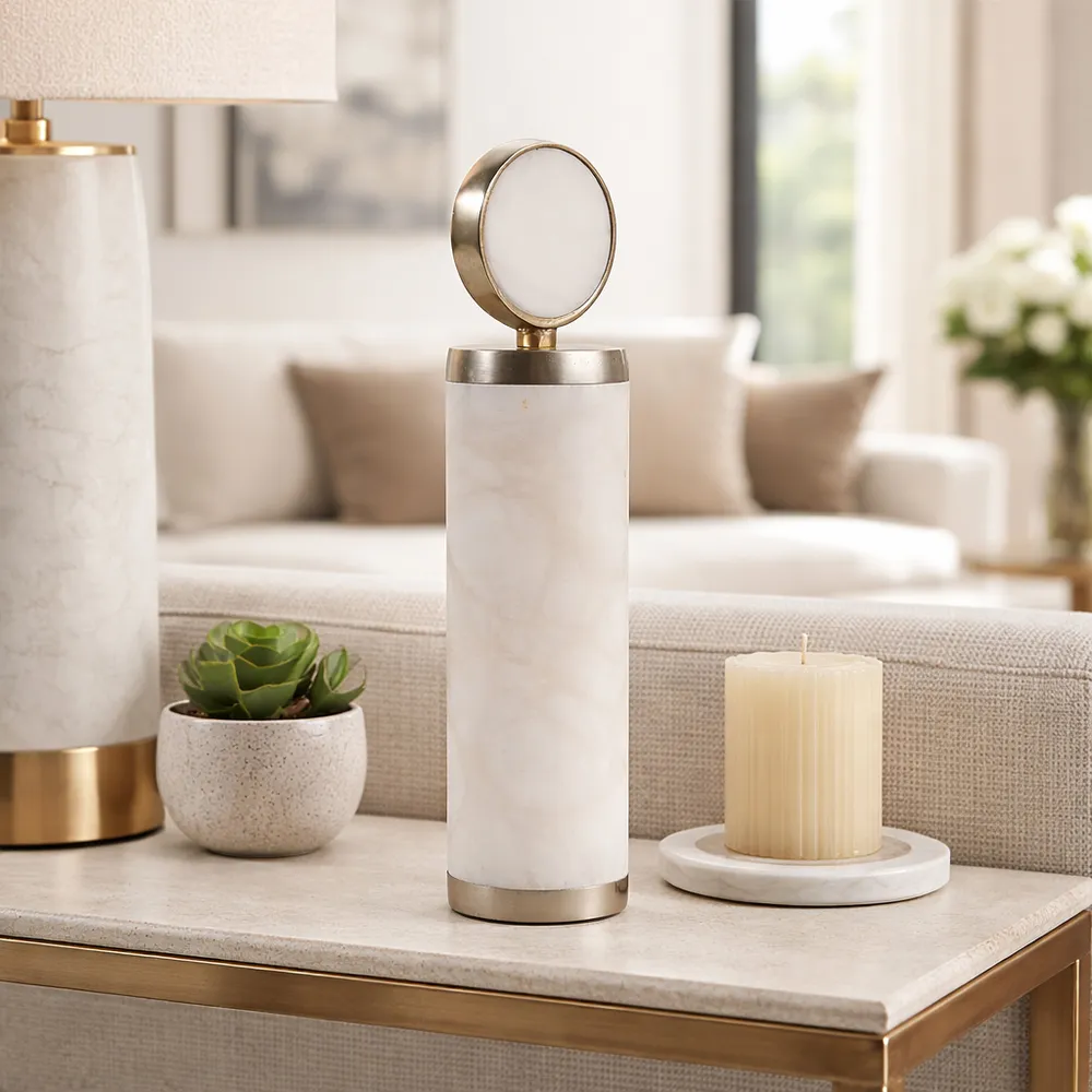 CHESTERWELL WHITE DECOR 12 (IN)