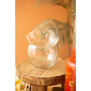 Glass Salsa Pitcher with Four Bowls 3