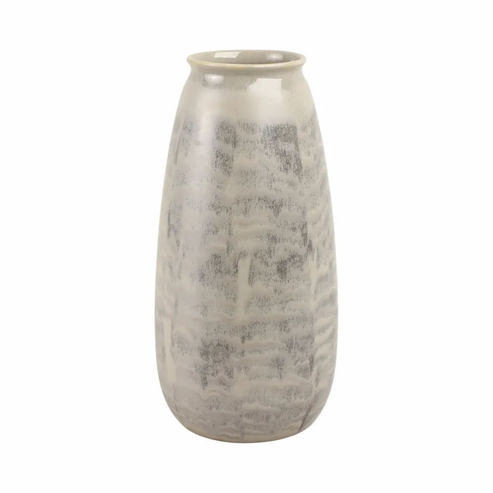 HAWLEYGROVE GRAY VASE 16 (IN)