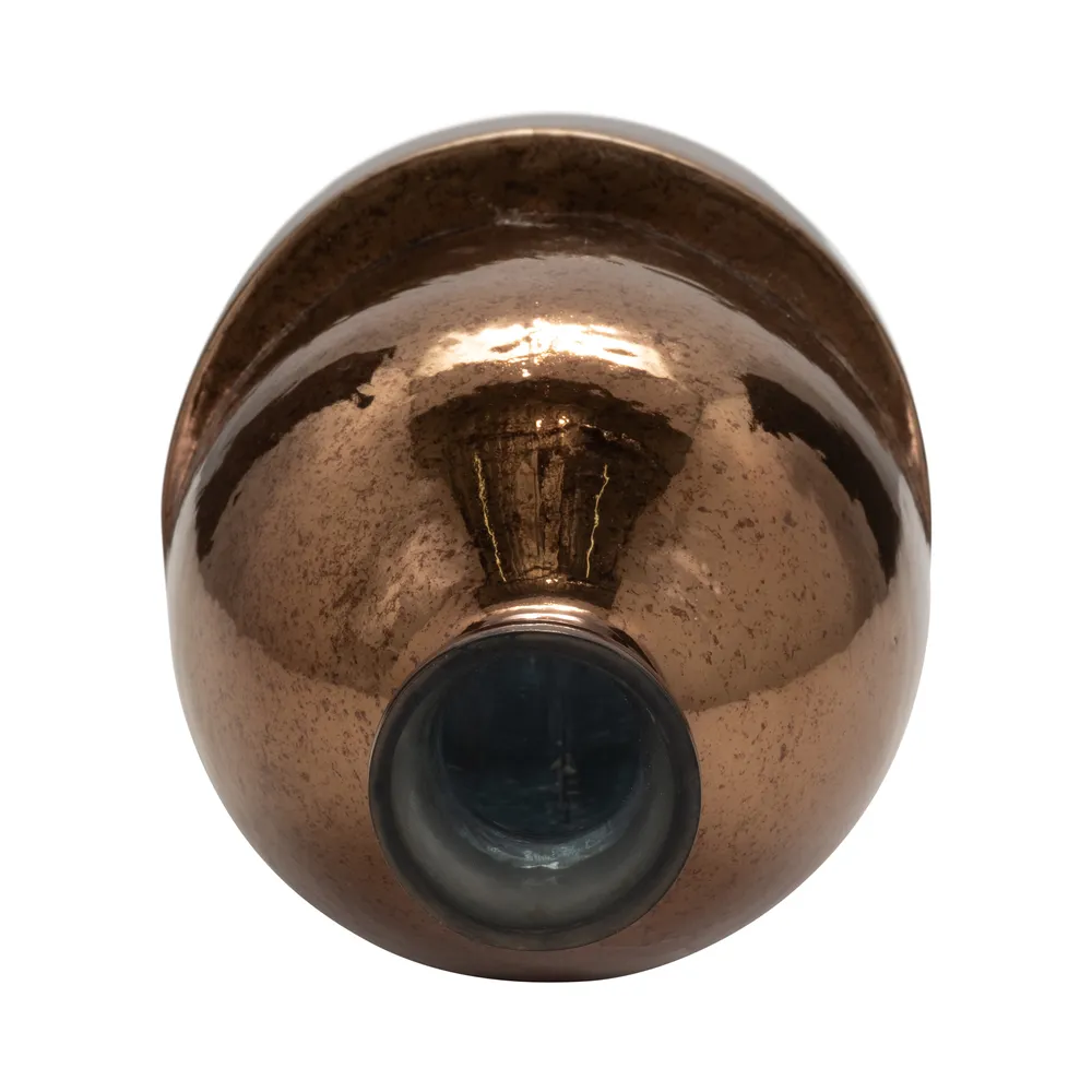 NASHCLIFF BRONZE GLASS VASE 19 (IN)
