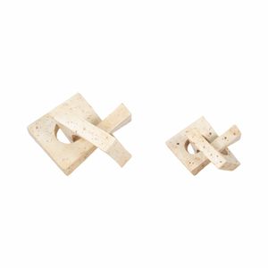 REXHAM SET OF 2 IVORY DECOR 7 (IN) 3