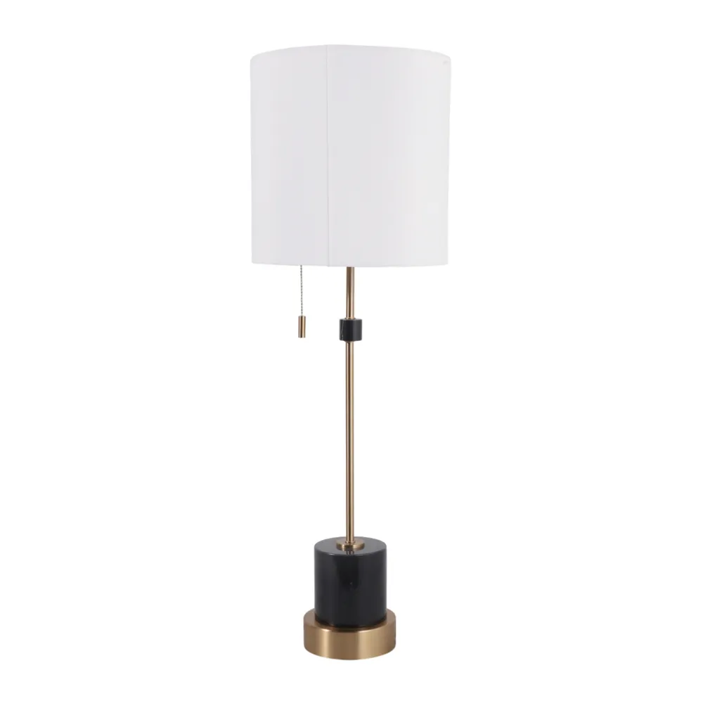 JENSENSTONE BLACK LAMP 33 (IN)