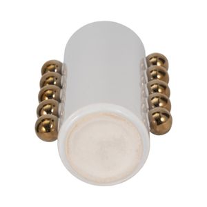 GARSONHAM WHITE VASE 10 (IN) 8