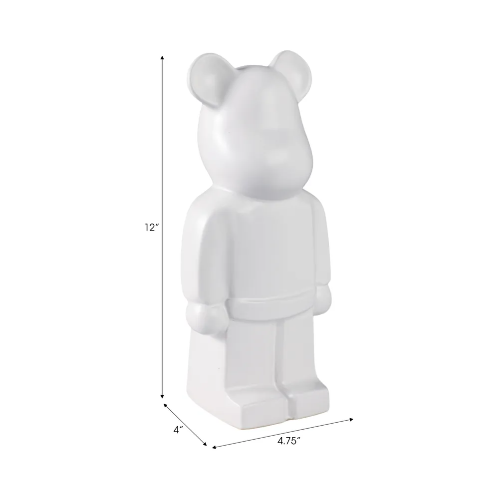 BRENDANOAK WHITE DECOR 12 (IN)