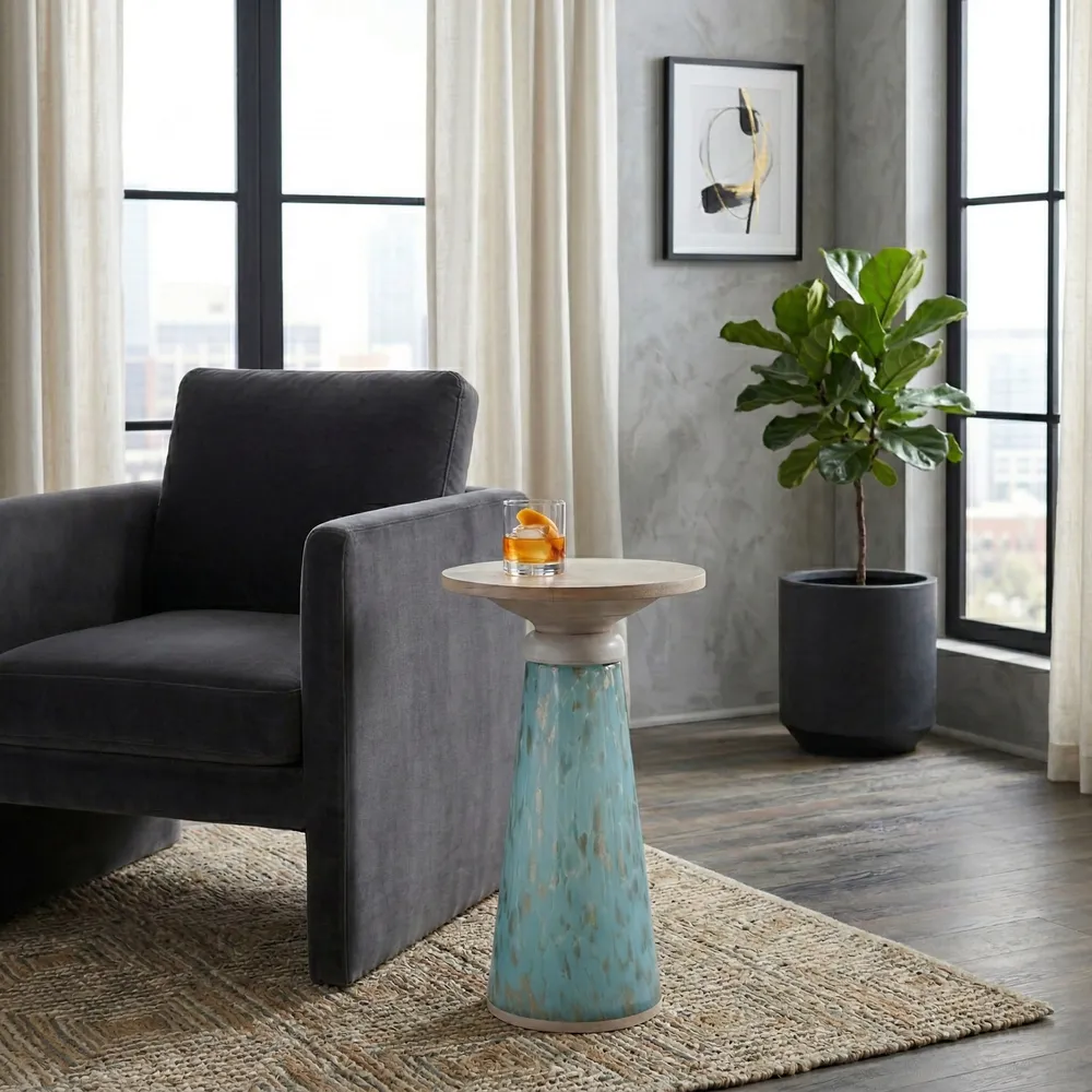 NATEPARK BLUE TABLE 21 (IN)