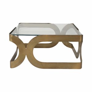 EMMETVIEW GOLD COFFEE TABLE 15 (IN) 5