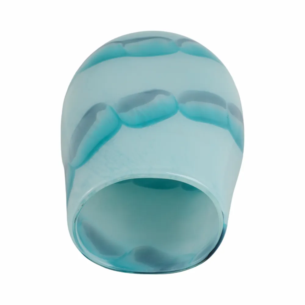 HELENARIDGE BLUE GLASS VASE 12 (IN)