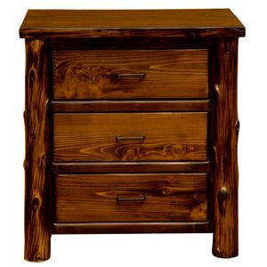 Headwaters XL Three Drawer Nightstand - Vintage 4