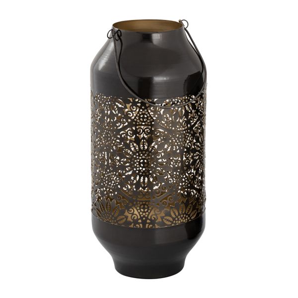 Culler Lantern - Set of 2 Gloss Black