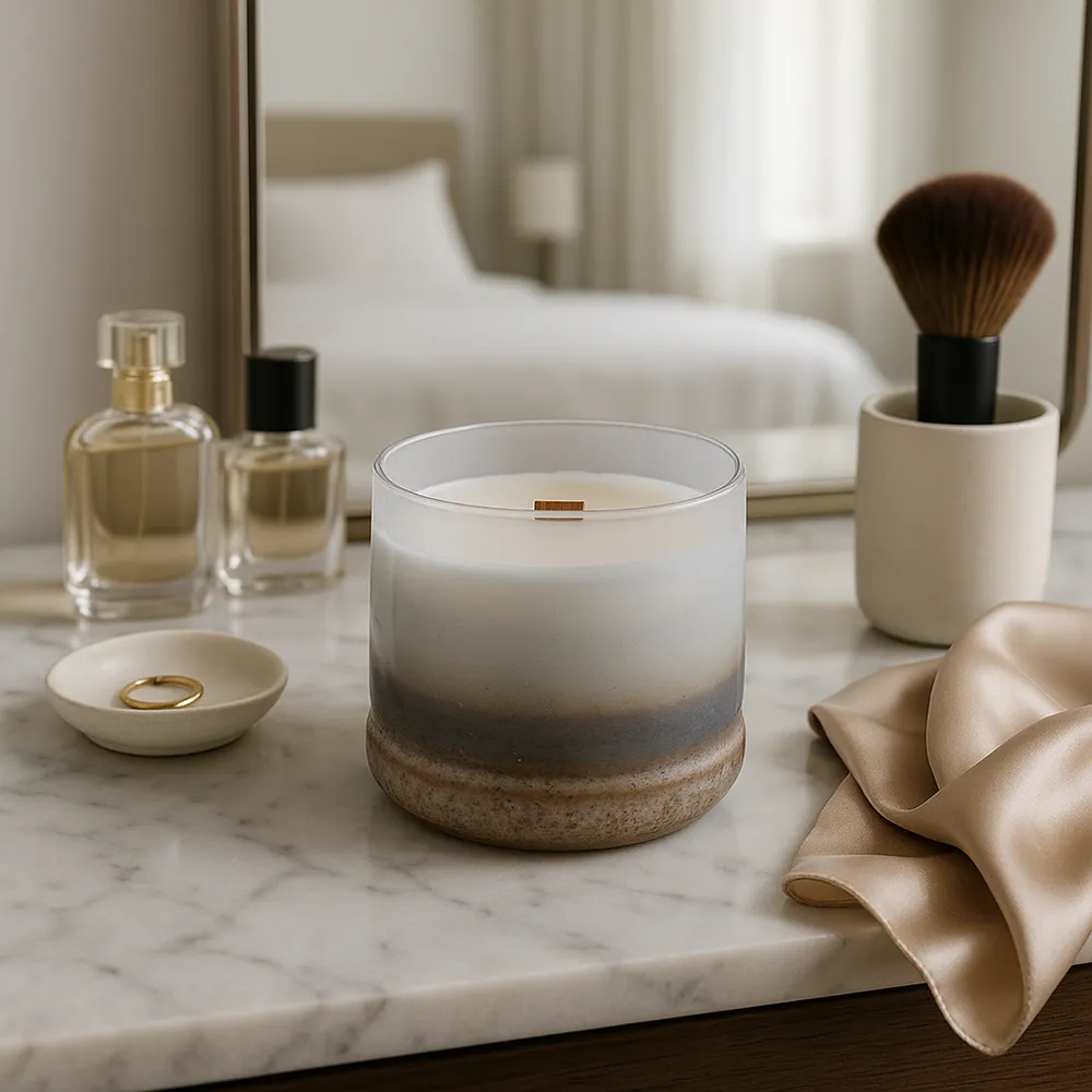 DORSEYMOOR LAKESIDE RAIN CANDLE 4 (IN)