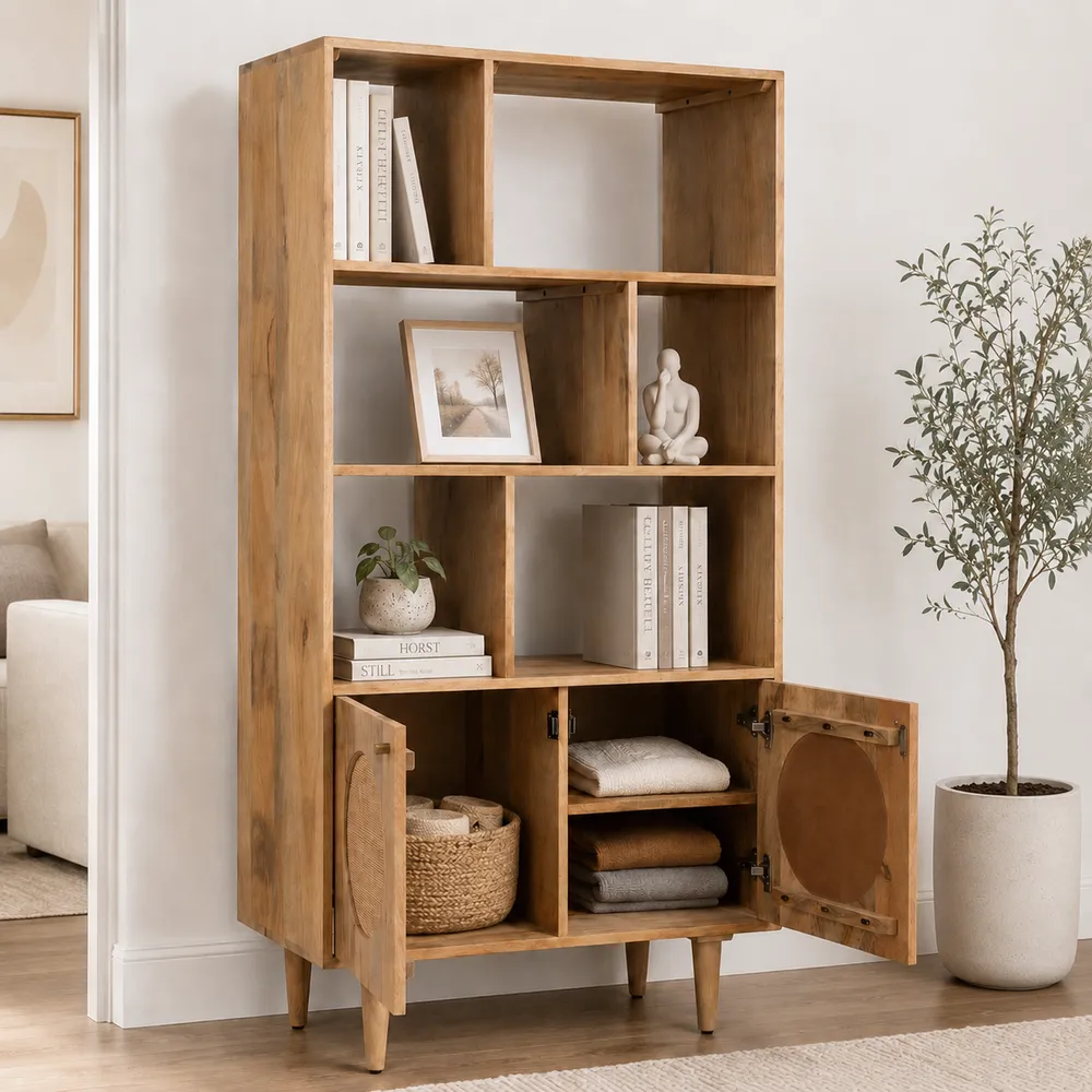 DUNBARLEY BROWN CABINET 63 (IN)