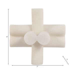 HANLEYTON WHITE DECOR 6 (IN) 9