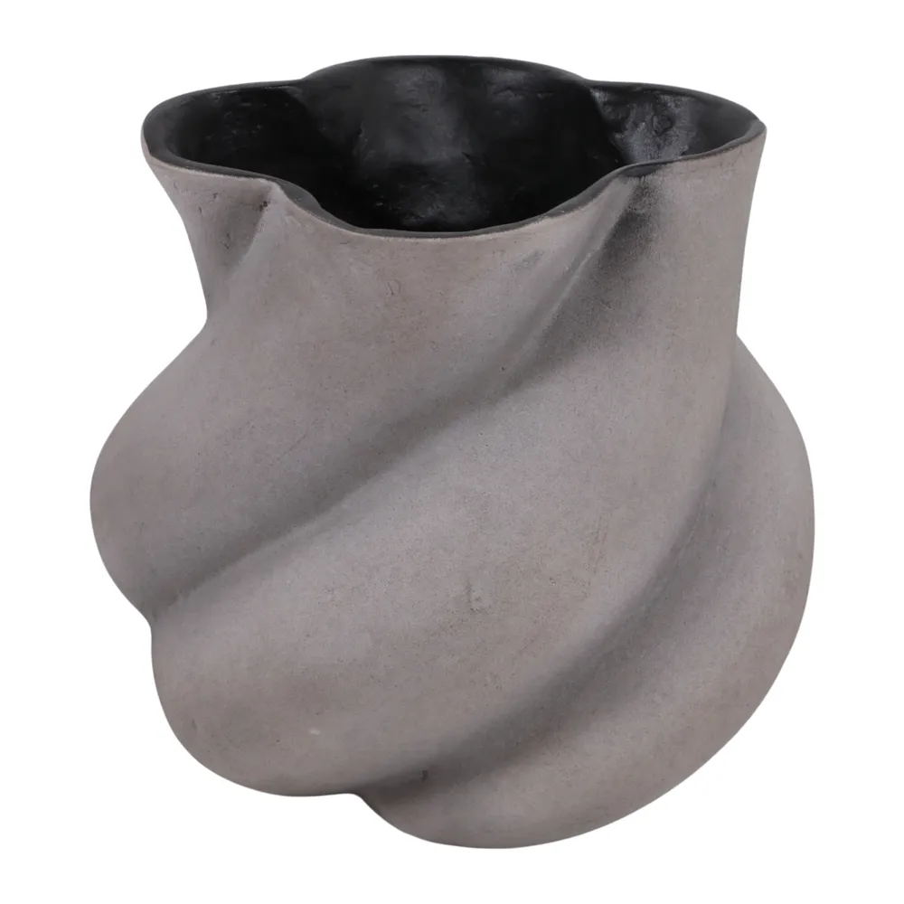 BROGANCREST GRAY VASE 10 (IN)