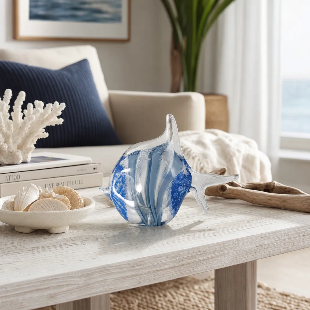 THEATON BLUE DECOR 6 (IN)