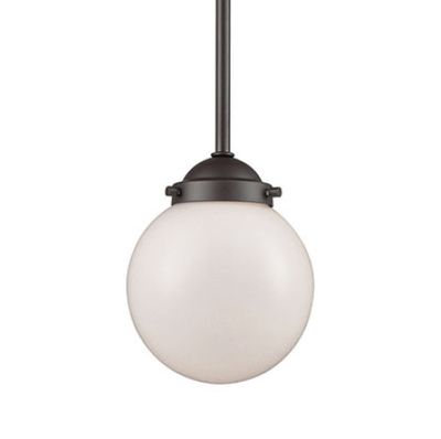 Beckett 6'' Wide 1-Light Mini Pendant - Oil Rubbed Bronze