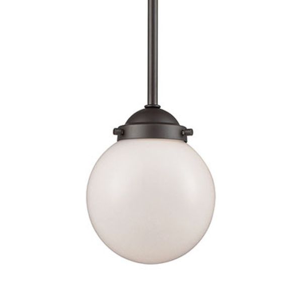 Beckett 6'' Wide 1-Light Mini Pendant - Oil Rubbed Bronze