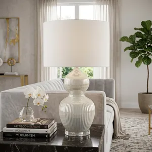 GARNETTLEY WHITE LAMP 27 (IN) 11