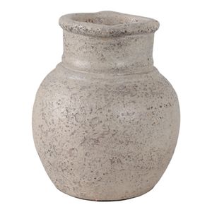 SHERMANGROVE WHITE VASE 9 (IN) 4