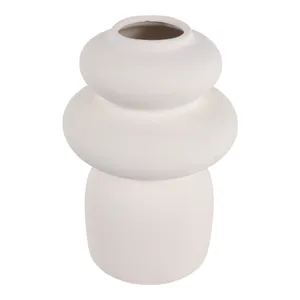 DUTTONDALE WHITE VASE 12 (IN) 4