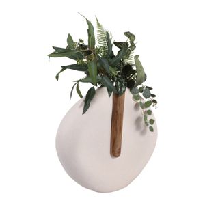 FINTONSIDE WHITE VASE 18 (IN) 3