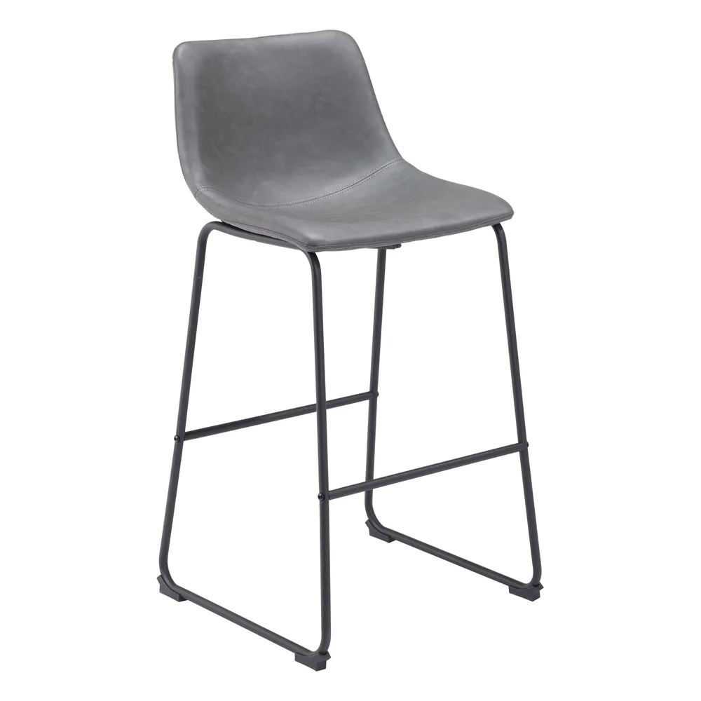 Smart Barstool Charcoal