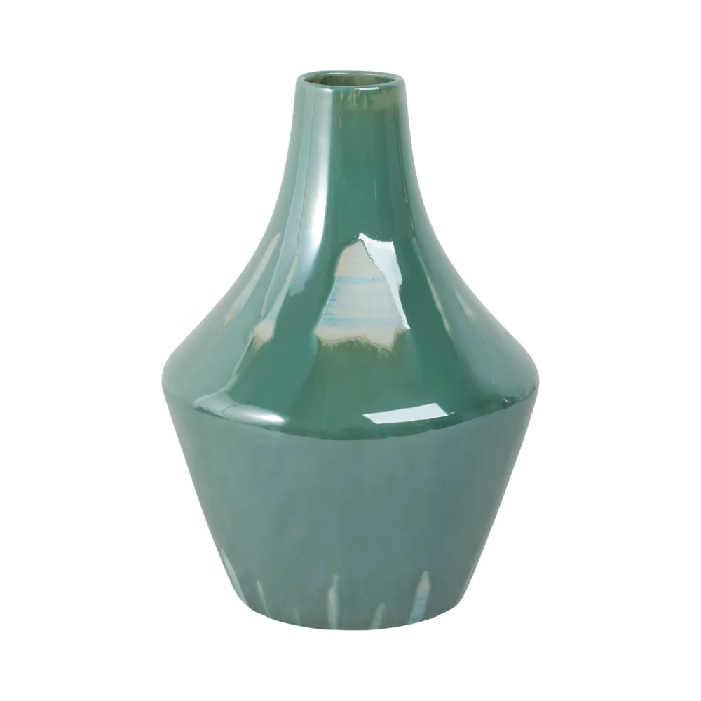 COLEFIELD GREEN VASE 12 (IN)