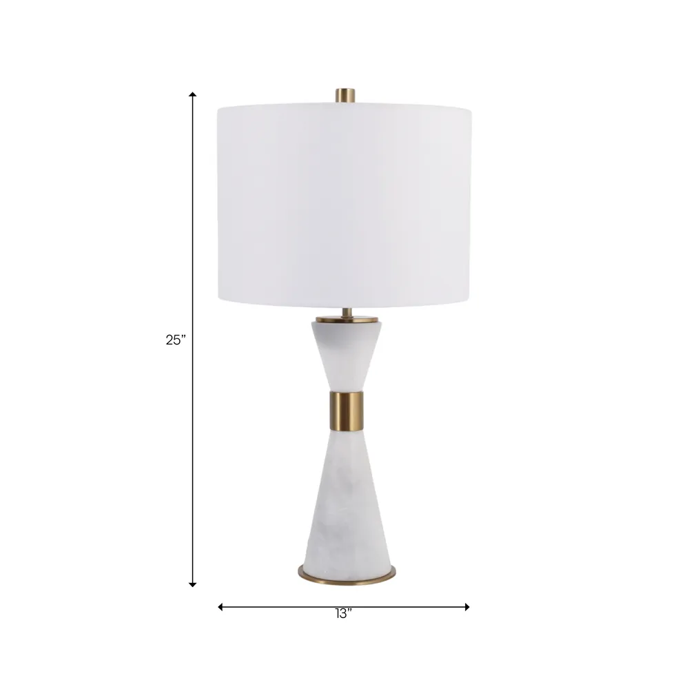 NOELGATE WHITE LAMP 25 (IN)