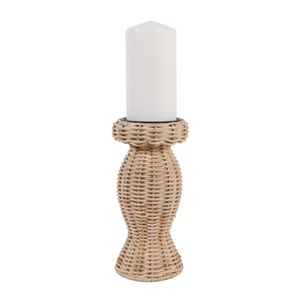 FINTONVIEW BROWN CANDLE HOLDER 10 (IN) 3