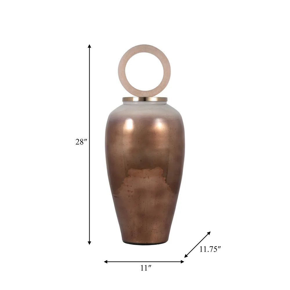 KELLERRIDGE BRONZE JAR 28 (IN)