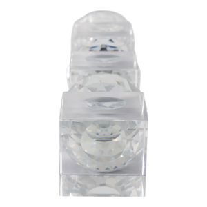 MERCERGROVE CLEAR CANDLE HOLDER 12 (IN) 8