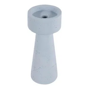 CARLIN BLUE CANDLE HOLDER 10 (IN) 5