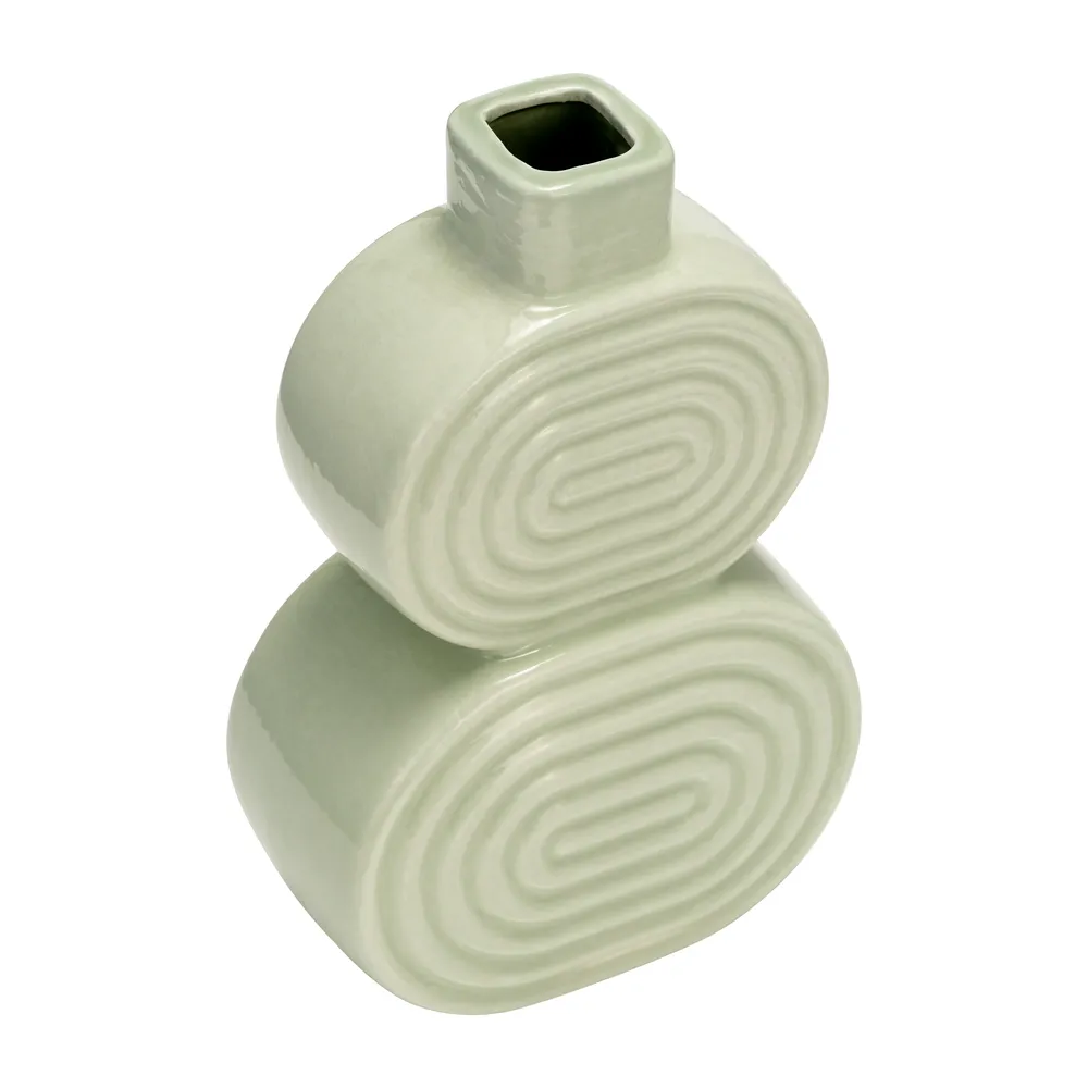 LEONAGATE GREEN VASE 10 (IN)