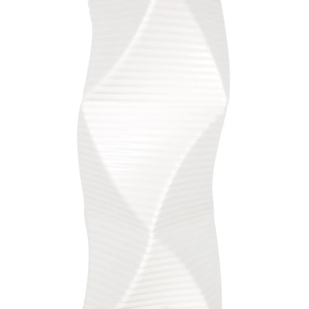CASEYWAY WHITE VASE 12 (IN)