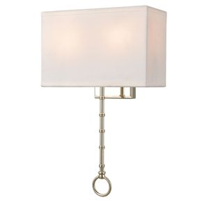 Shannon 17'' High 2-Light Sconce - Polished Chrome 1