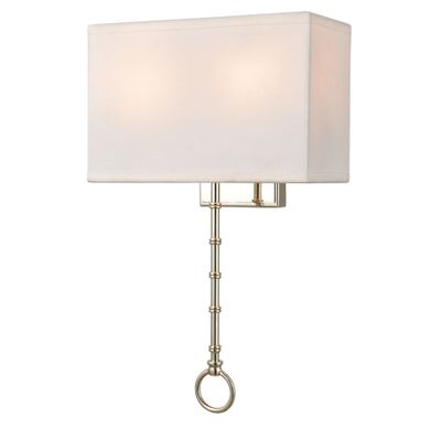 Shannon 17″ High 2-Light Sconce - Polished Chrome